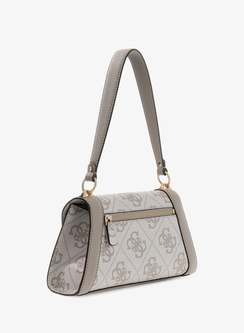 جس حقيبة كتف كارنيلا بشعار رفرف - Image 2